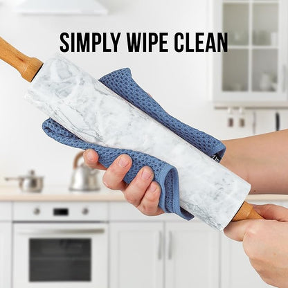 Zulay Kitchen 17-Inch Marble Rolling Pin - Image 7