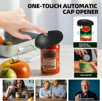 Rechargeable Auto Electric Can OpenerTouch Side Cut Opener Open Your Cans - Image 6