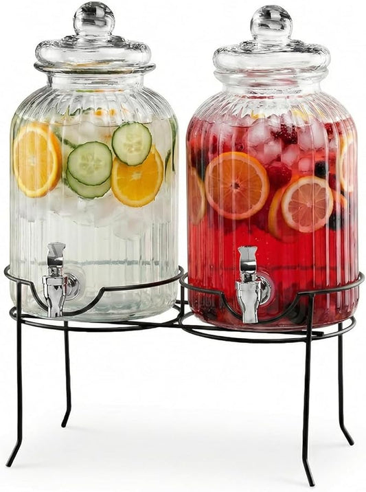 Style Setter Canyon Glass Beverage Dispenser by Stylesetter