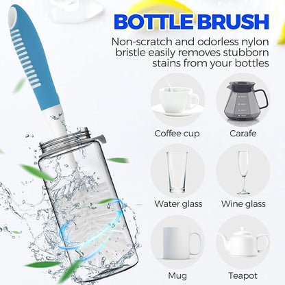 Holikme 6 Pack Dish Brush Set - Image 4