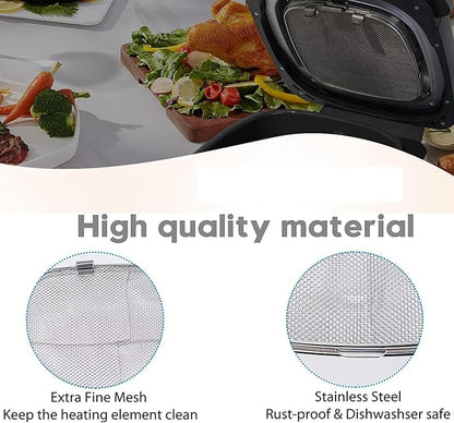 2 Pack Replacement Stainless Steel Splatter Shield - Image 4