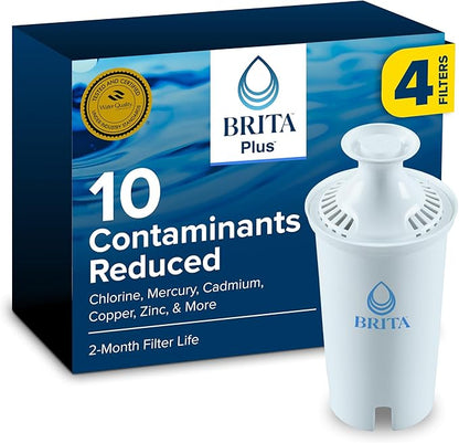 Brita Plus Water Filter, High-Density Replacement Filter by Brita