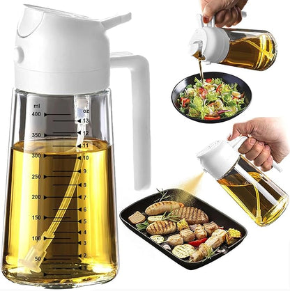 TrendPlain 16oz/470ml Glass Olive Oil Sprayer by TrendPlain