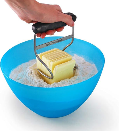 Perfect Pie Dough Blender & Pastry Cutter Tool – Heavy Duty Stainless Steel - Image 2