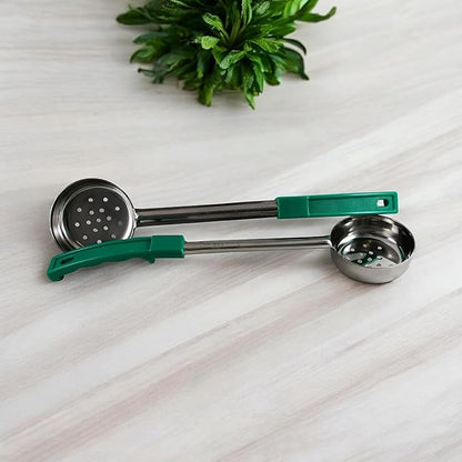 4 Ounce Slotted Stainless Steel Portion Control Ladle Spoon - Image 9