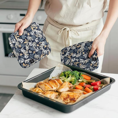 BONTHEE Pot Holders for Kitchen Heat Resistant Hot Pads for Countertops Oven - Image 4