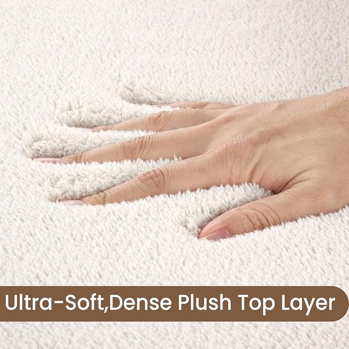 Sour Lemon 4x6 Area Rugs for Living Room, Soft Area Rug Fluffy Rugs for - Image 2