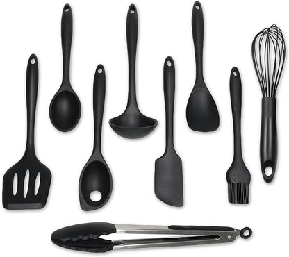 Chef Craft - Premium Silicone Kitchen Tools and Utensils Set, Non-Scratch by ChefCraft