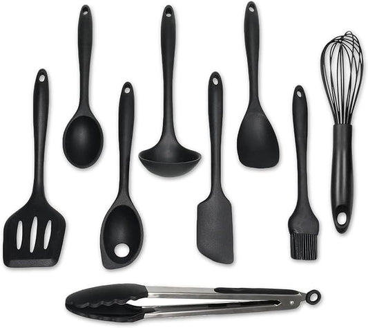 Chef Craft - Premium Silicone Kitchen Tools and Utensils Set, Non-Scratch by ChefCraft