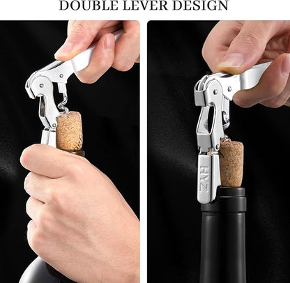 HYZ 2-Pack Wine Opener Waiter Corkscrew, Professional Wine Key - Image 4