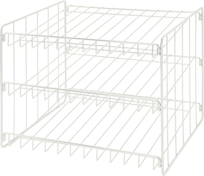 Kitchen Details 3 Tier Can Storage Organizer Rack in White by KitchenDetails