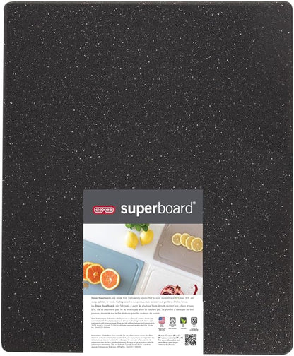 Dexas Superboard Reversible Pastry Board, 14 x 17 Inches, Midnight Granite Color - Image 5