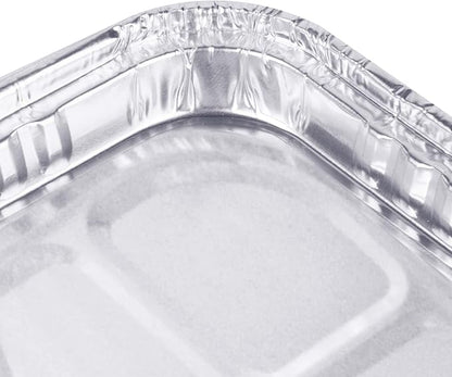 1/4 Size Cookie Sheet Baking Cake Pans l 12.8” x 8.9” Disposable Aluminum Foil - Image 5