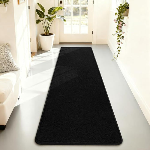 2x6 Feet Runner Rugs for Hallway, Low Pile Non Slip Memory Foam Rugs, Washable - Image 2