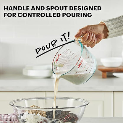 Pyrex Essentials Glass Measuring Cups Set, Measuring Cups - Image 5