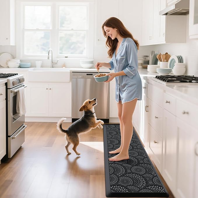 Mattitude 4/5 Inch Kitchen Mat, 20x44in Heavy Duty Ergonomic Comfort Foam - Image 7