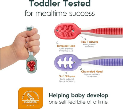 NumNum Baby Spoons Set, Baby Essentials Pre-Spoon GOOtensils - Image 7