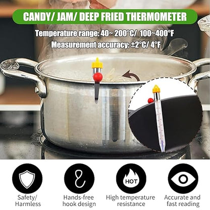 LABO Candy Thermometer, Analog Glass Thermometer - Image 8