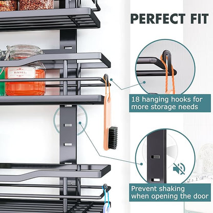 Eastherry Over The Door Pantry Organizer，9-Tier Over The Door Organizer - Image 6