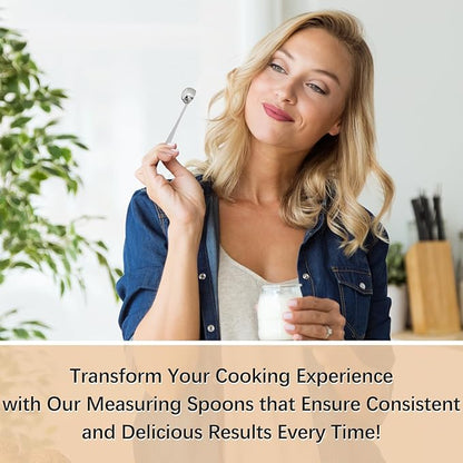 2PCS 1tsp Single Measuring Spoon, Stainless Steel Individual Teaspoon, Metal - Image 6