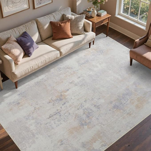 6x9 Ft Large Area Rugs for Living Room, Soft Non-Slip Washable Rugs Modern by Cuzwlovita