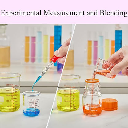 High Borosilicate Glass Measuring Cup-V-Shaped Spout，Glass Measuring Beaker - Image 6