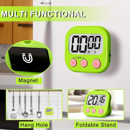ZILLEEN Classroom Timer for Kids Teachers 2 Pack Digital Timers - Image 2