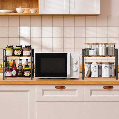 RUILALIFE Coffee-Bar-Station-Organizer Shelf - Image 5