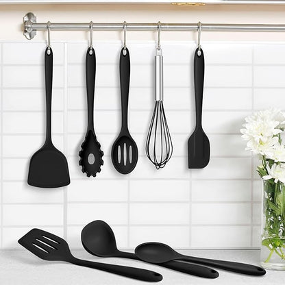 TeamFar 8 PCS Silicone Cooking Utensils - Image 7