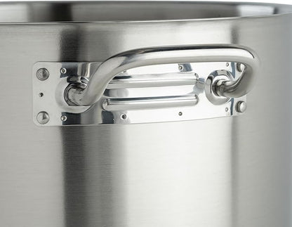 Winware Stainless Steel 32 Quart Stock Pot - Image 3
