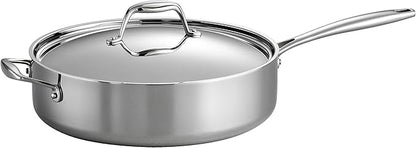 Tramontina Signature Tri-Ply Clad Stainless Steel 6-Quart Saute Pan by Tramontina