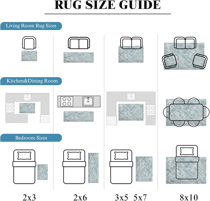 LIANLAM Washable Rug 10x14 Area Rugs - Image 8