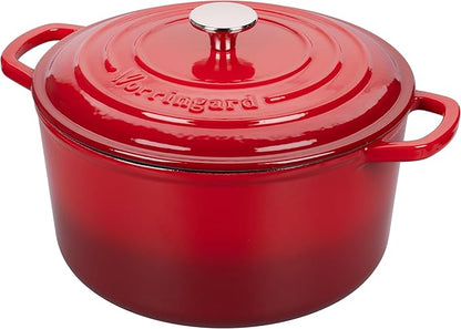 VORRINGARD Enameled Cast Iron Dutch Oven Pot - Image 5