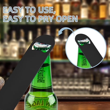 100 Pack Flat Beer Bottle Opener 7 inch Stainless Steel Flat Bottle Opener Beer - Image 4
