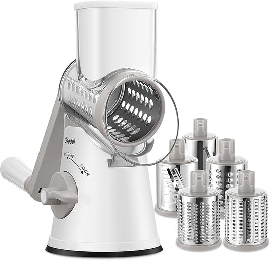 Geedel Rotary Cheese Grater Cheese Shredder by Geedel