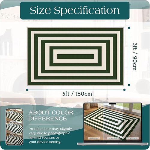 3x5 Modern Entry Rug - Image 2