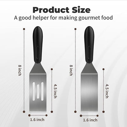 Stainless Steel Spatula Set, Mini Serving Spatula - Image 2