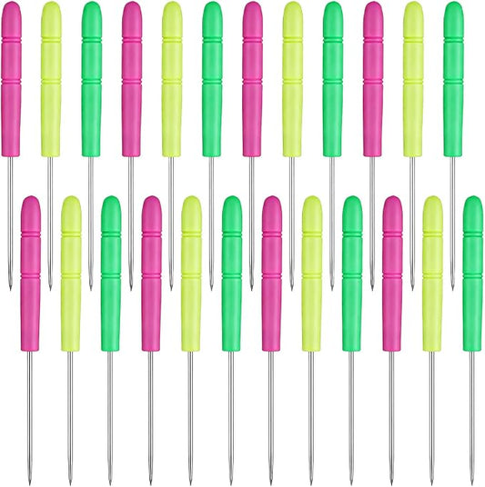 TIESOME 24Pcs Sugar Stir Needle Scriber Needle Biscuit Icing Pin DIY Baking Pin by TIESOME