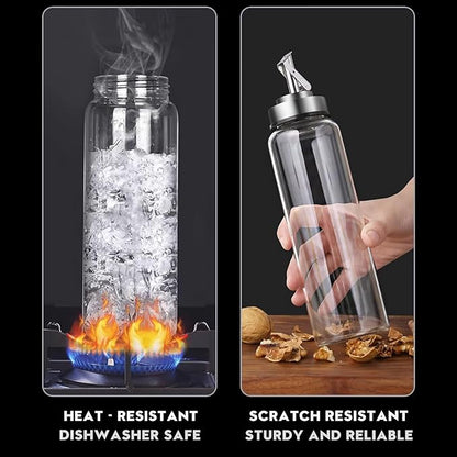 Glass Olive Oil Dispenser Bottle - Image 3