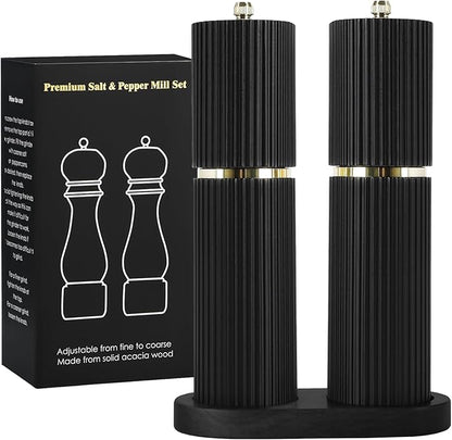 Wooden Salt and Pepper Grinder Set - Image 7