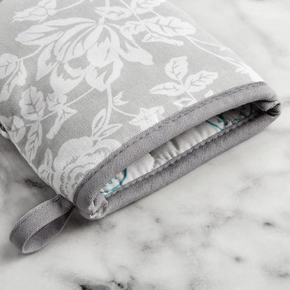Martha Stewart Floral Vine Mini Oven Mitt 2-Pack Set - Image 4
