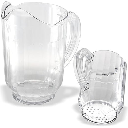 Carlisle FoodService Products Versapour Clear Pitcher Tall Pitcher - Image 2