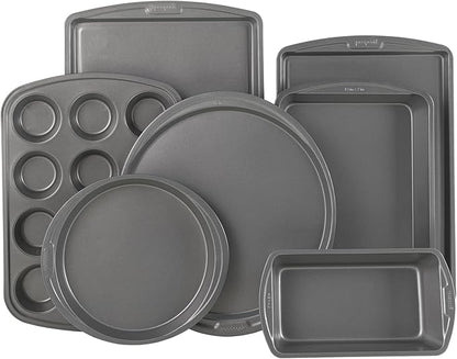 GoodCook Everyday 7-Piece Non-Stick Bakeware Set – 2 Cookie Sheet Pans by GoodCook