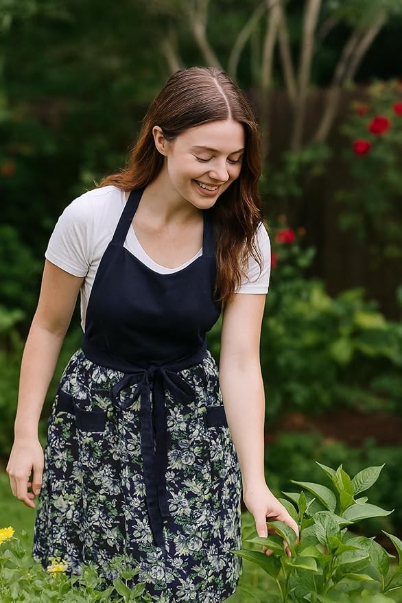 Cute Floral Aprons for Women - Image 4
