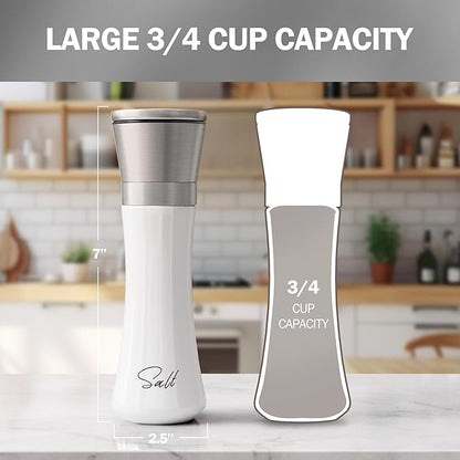 HOME EC Stainless Steel Salt and Pepper Grinder Set of 2 - Image 2