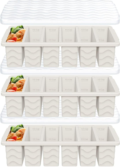 3-Pack Silicone Freezer Trays by Bandiction