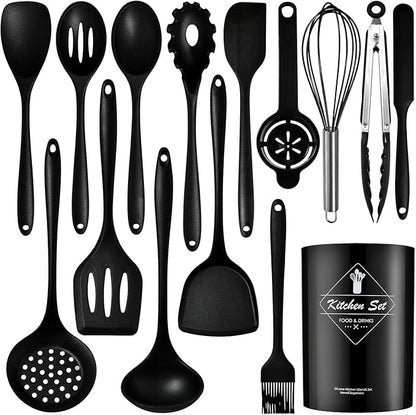 Silicone Kitchen Utensils Set by Unknown
