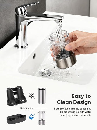 Electric Salt and Pepper Grinder Set - Image 5