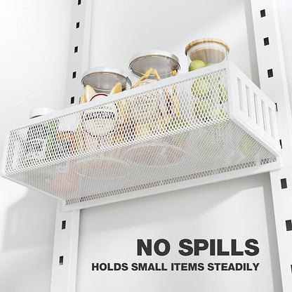Pantry Door Organizers and Storage, 6-Tier Large Metal Heavy-Duty Frame Over - Image 3