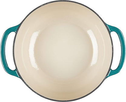 Lodge 4.5 Quart Enameled Cast Iron Dutch Oven - Image 3